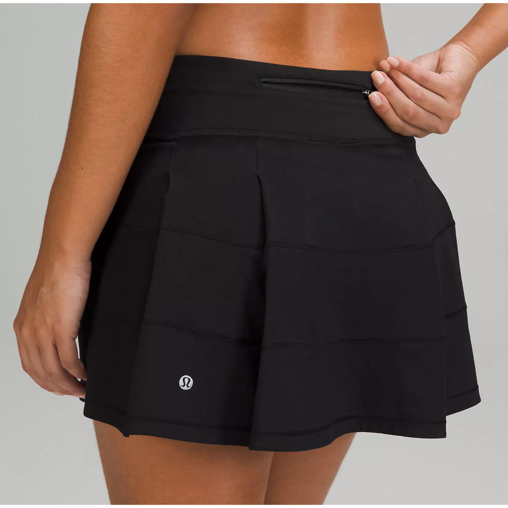 lululemon black Pace Rival Skirt